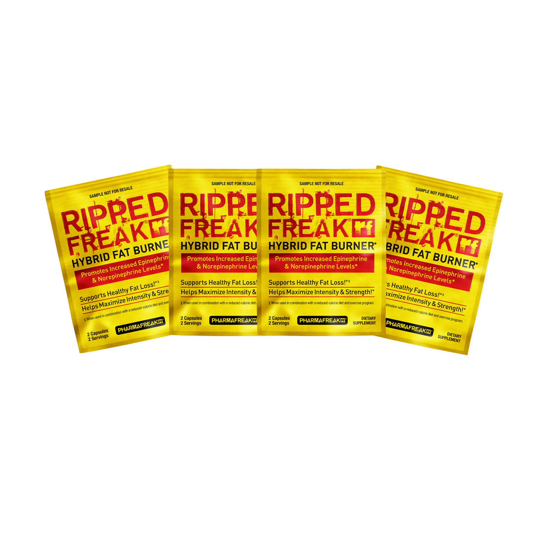 4X RIPPED FREAK SAMPLES - PHARMAFREAK