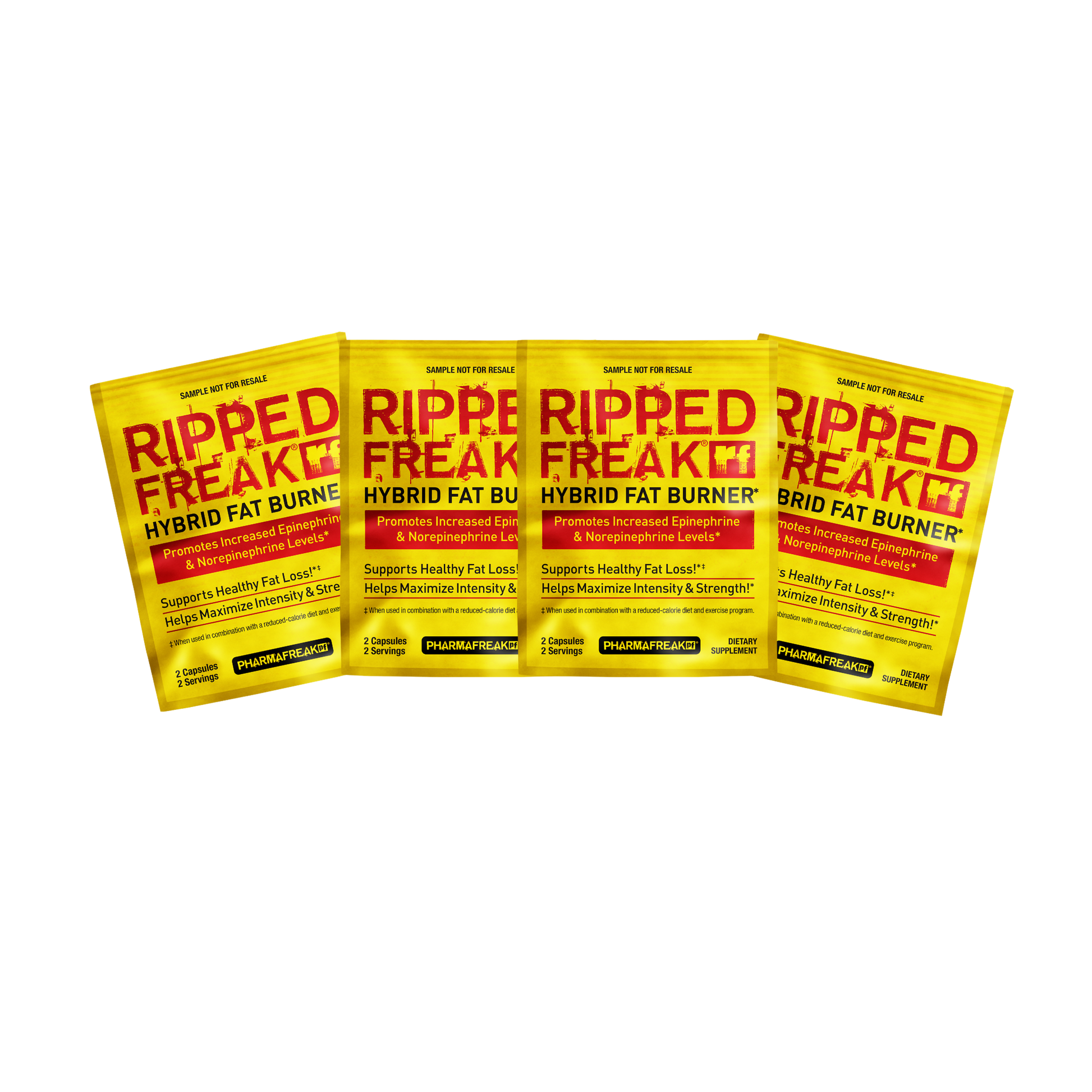 4X RIPPED FREAK SAMPLES - PHARMAFREAK