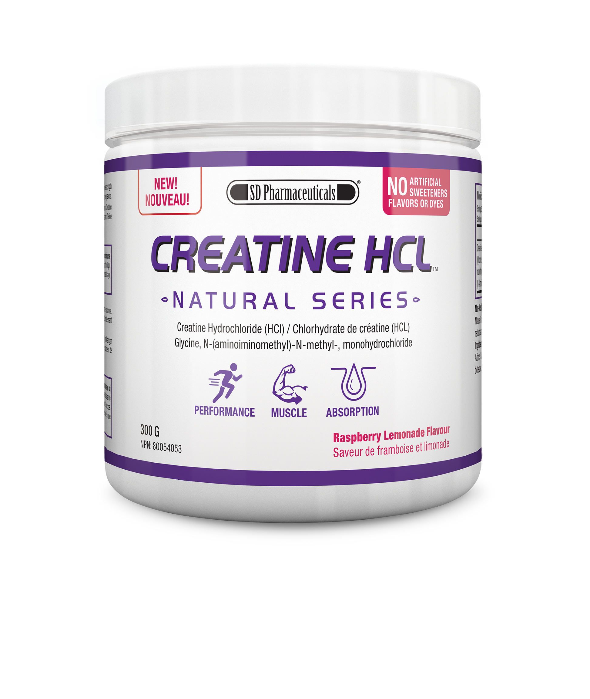 CREATINE HCL - Powerful Muscle Growth Supplement - SD Pharmaceuticals