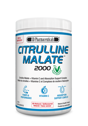 CITRULLINE MALATE 2000 VEGAN FERMENTED - 270G - CAN - PHARMAFREAK
