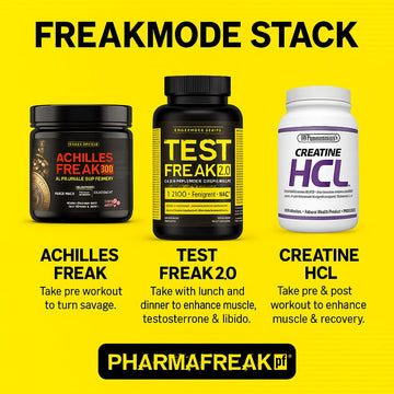 FREAKMODE Training Supplement Stack - PHARMAFREAK